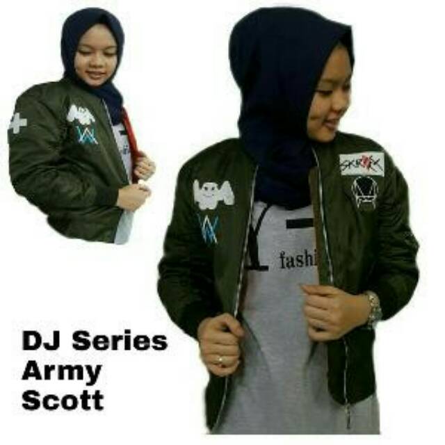 Jaket wanita bomber cewek jaket bomber