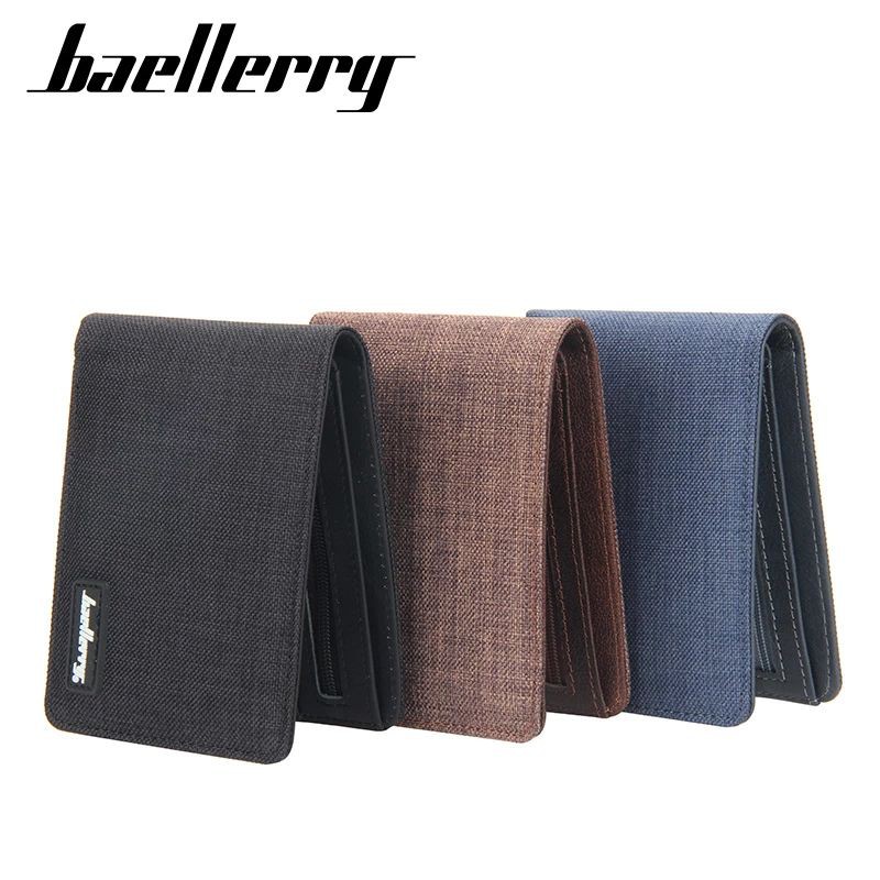BAELLERRY D1870 Dompet Pria Bahan Kulit PU Leather Premium WATCHKITE WKOS