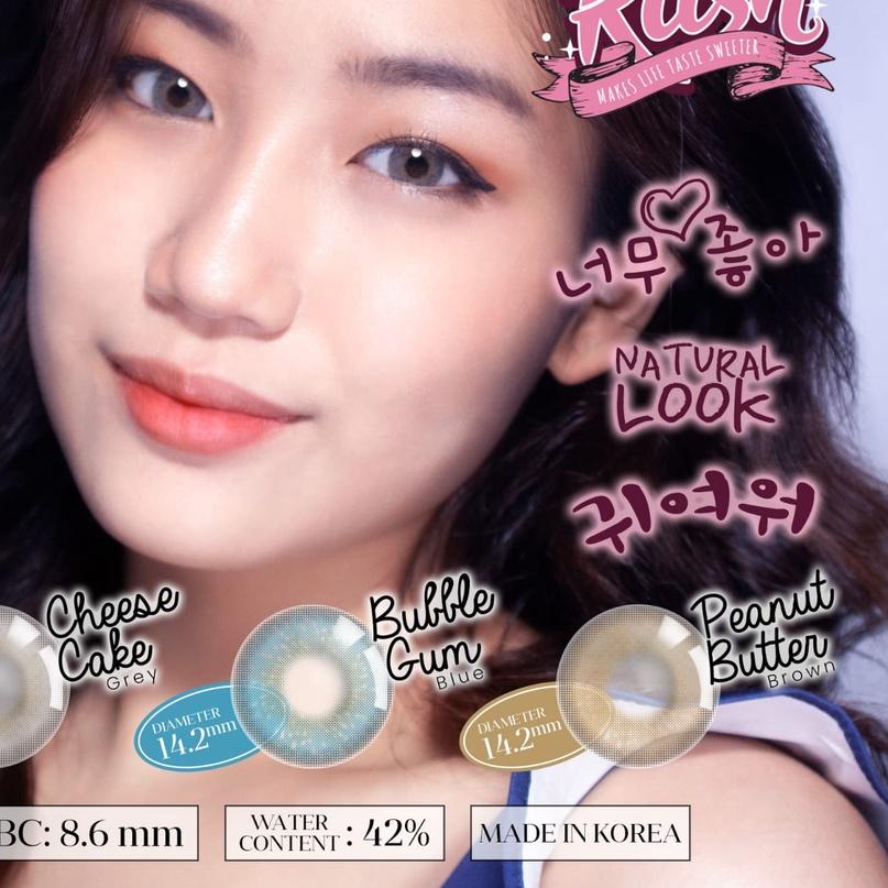 ✈ SOFTLENS SUGAR RUSH GREY MINUS -0.50 S/D -10.00 / CHEESE CAKE GREY ➶