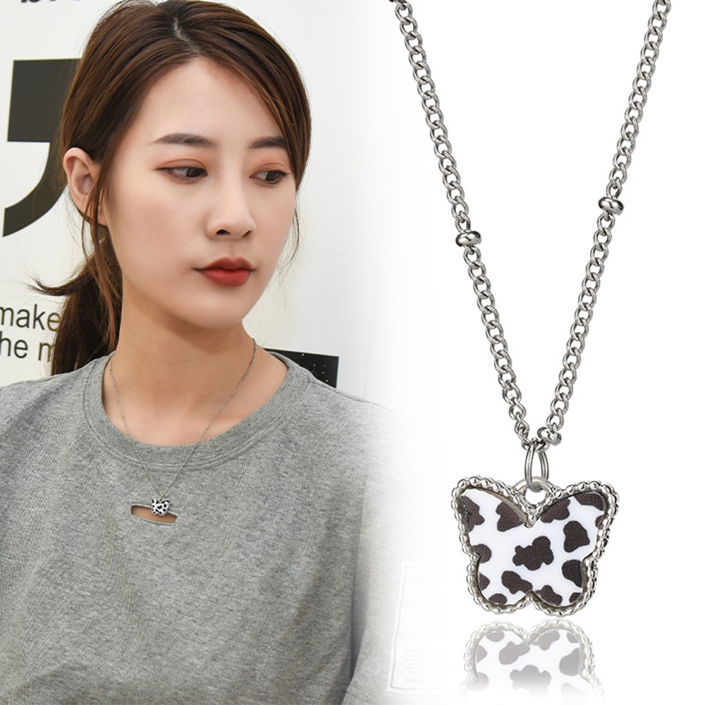 Kalung choker Liontin butterfly Gaya retro Elegan Untuk Wanita