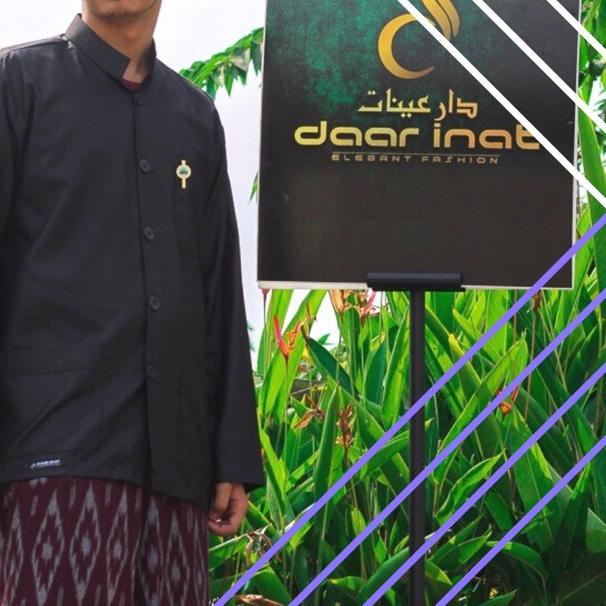 ♤ Baju koko DAAR INAT. Koko haibah. Koko murah. Busana muslim. Pria. 1 ✷