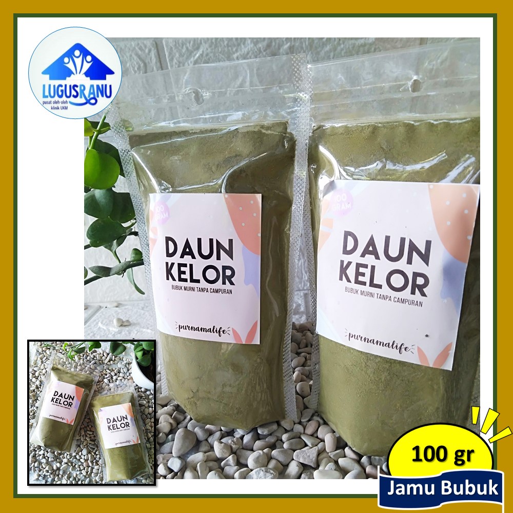 

DAUN KELOR BUBUK 100 gr (Tanpa Gula) Murni Bubuk Halus