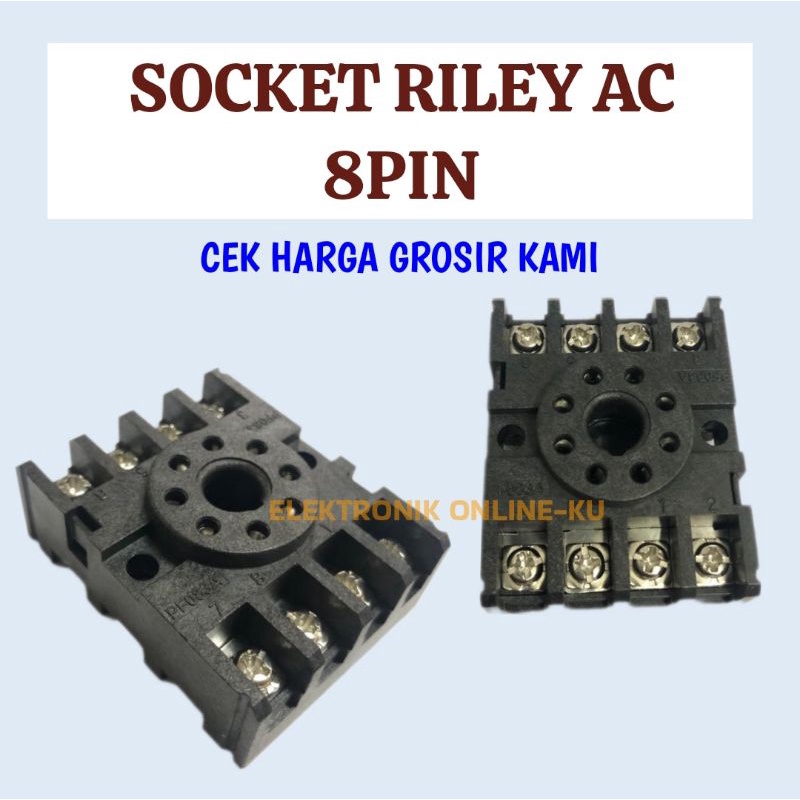 SOCKET RILEY AC 8 KAKI