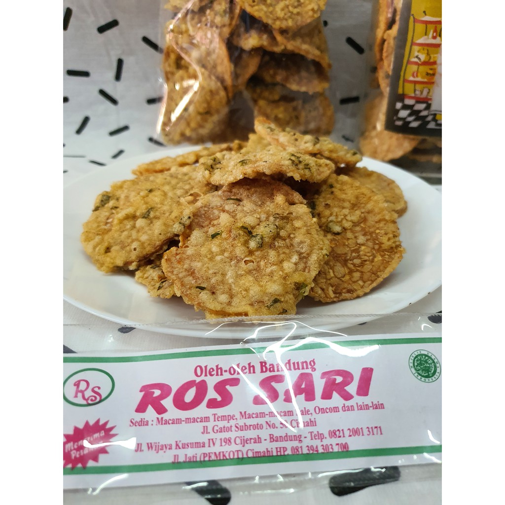 Best Seller Tempe Goreng Bawang 250gr Oleh Oleh Bandung
