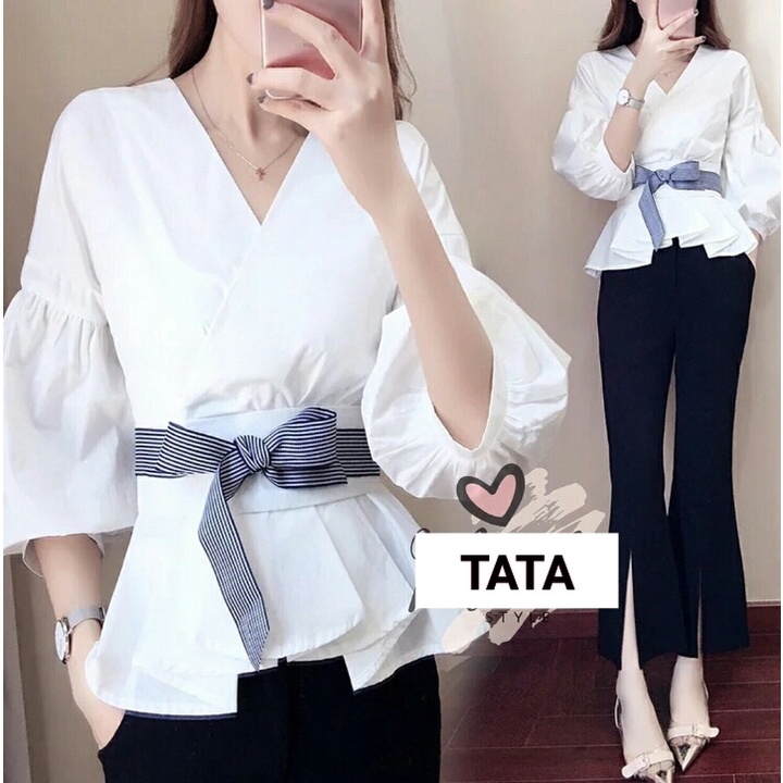AS FASHION-COD-HF-ATASAN WANITA TERBARU-BLOUSE MURAH-BAJU WANITA MODEL KOREA-PAKAIAN WANITA