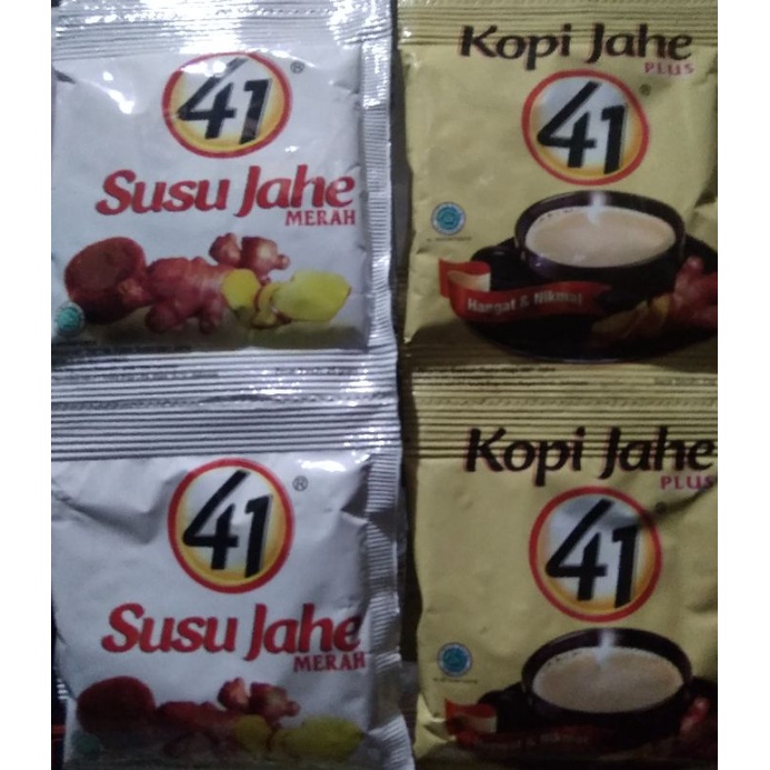 

SUSU JAHE/KOPI JAHE 41 Rentengan isi 10 sachet