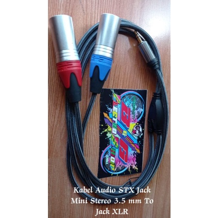 Kabel Audio STX Jack Mini Stereo 3.5 mm To Jack XLR