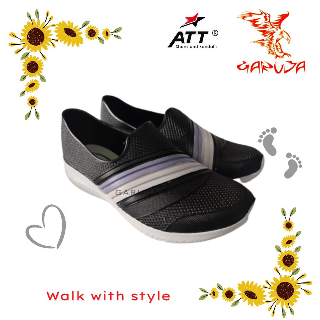 Sepatu Slip On Wanita ATT SWL 482 Fashion Trendy