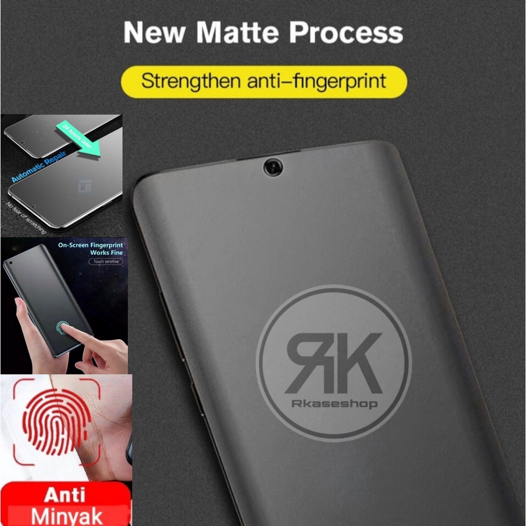 Hydrogel GLARE MATTE anti gores XIAOMI REDMI 9 9A 9C 9T screen guard