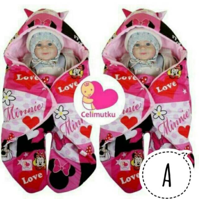 Selimut lucu bayi/selimut topi bayi/pakaian bayi/baju bayi/popok/mainnan bayi