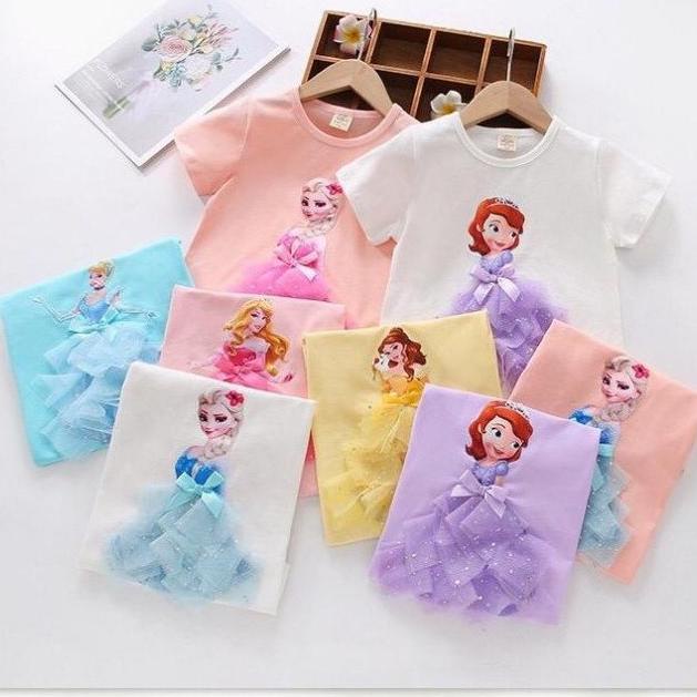 Kaos Princess Anak