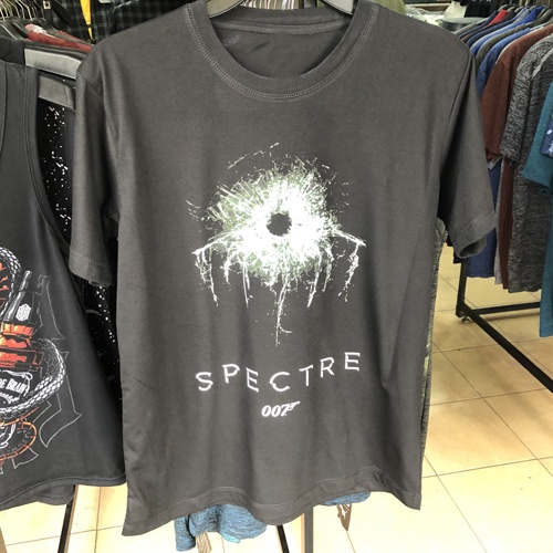 Kaos Spectre 007 James Bond Tshirt Bahan Katun Casual T-SHIRT Real Pict BISA COD T Shirt Terbaru