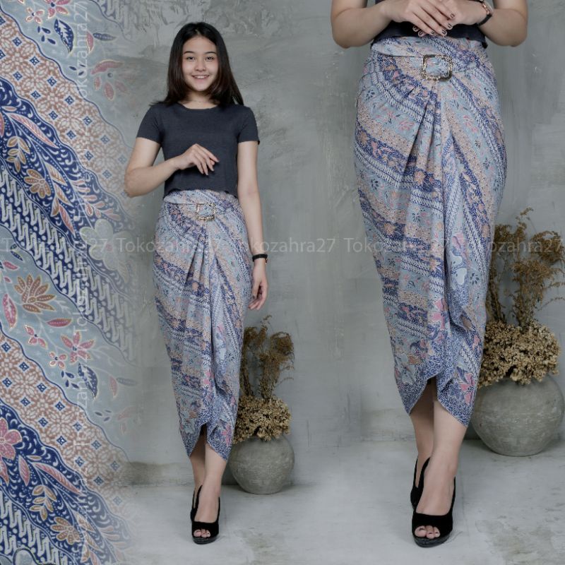 Rok Lilit Motif Dby Rok Bawahan Kebaya Rok Wisuda