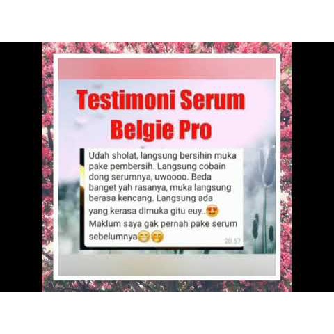 Belgie Pro paket 3 Botol Facial Serum &amp; Facial Wash