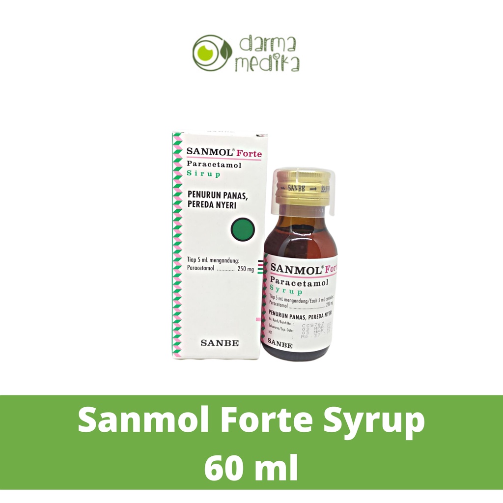 Sanmol FORTE Sirup 60 ml 60ml Original