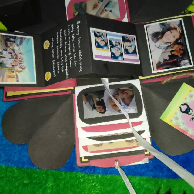 [Medan] Explosion box 3 layer kado ulang tahun anniversary wisuda murah