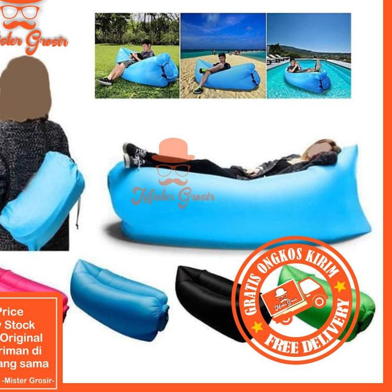  SALE PROMO Kursi  Angin  Lazy Air Bed Kasur Malas 