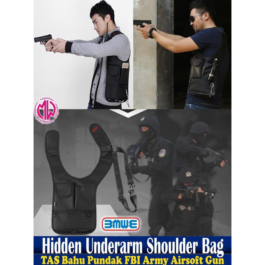 Harga Murah & Terjamin tas Militer sport airsoftgun pistol military spring air soft gun bag DDS589