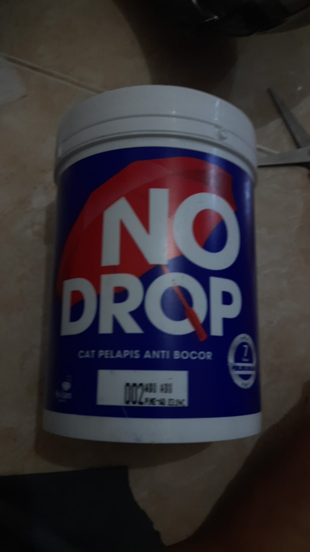 No Drop Waterproof. Anti Bocor. Anti Rembes