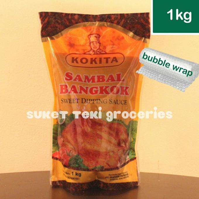 

Kokita Sambal Bangkok Sweet Dipping Sauce Dimsum 1kg Pouch MURAH Best