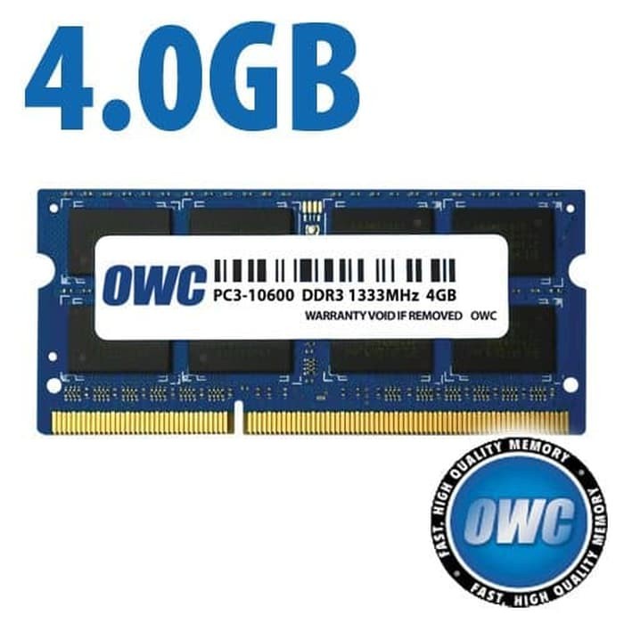 OWC Memory 4GB OWC1333DDDR3S4GB For Macbook Pro,iMac,Mac mini