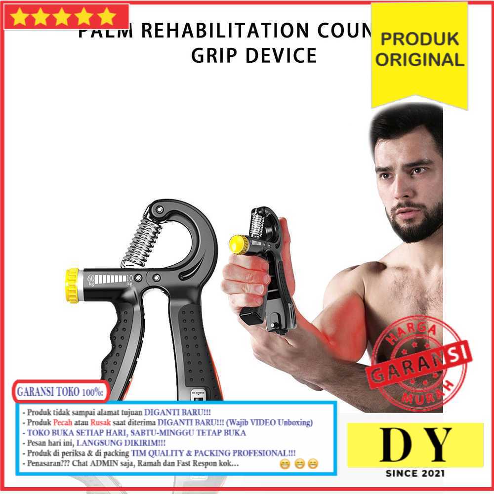 GARANSI Alat Workout Olahraga GYm Melatih Otot Jari Tangan Per Spring Hand Grip Olahraga Finger Powe
