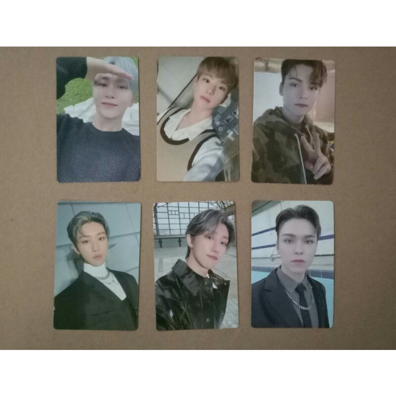 Seventeen Attacca Album Op1 Op2 Op3 Photocard (Seungkwan, Hoshi, The8, Vernon)