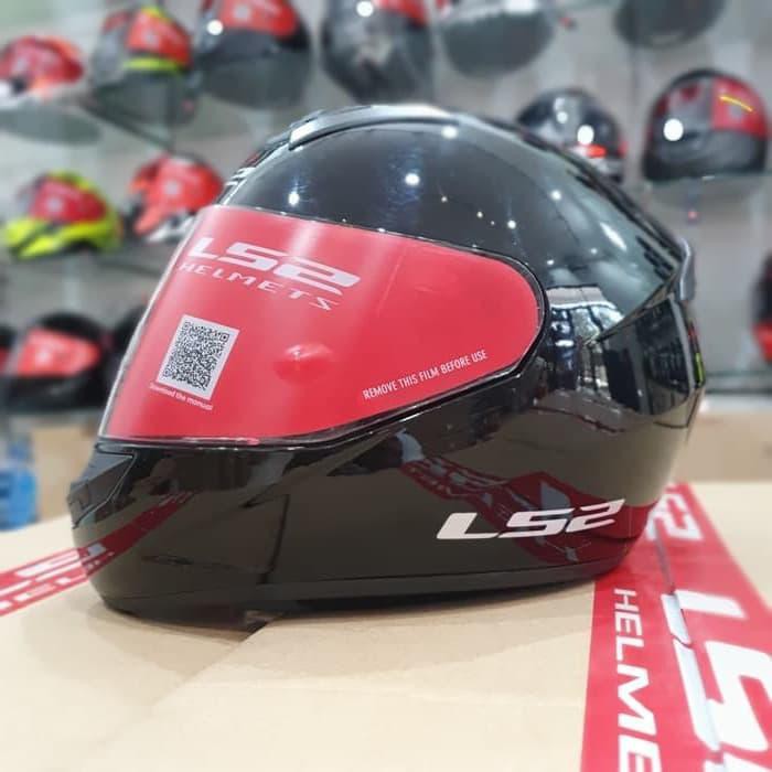 HELM LS2 FF352 ROOKIE SOLID GLOSS BLACK
