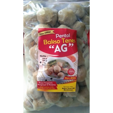 

Pentol Bakso / Baso Daging Sapi AG