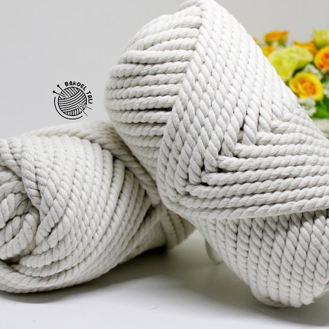 `````````] 500GR : 8MM, 10MM, 12 MM TALI KATUN MACRAME