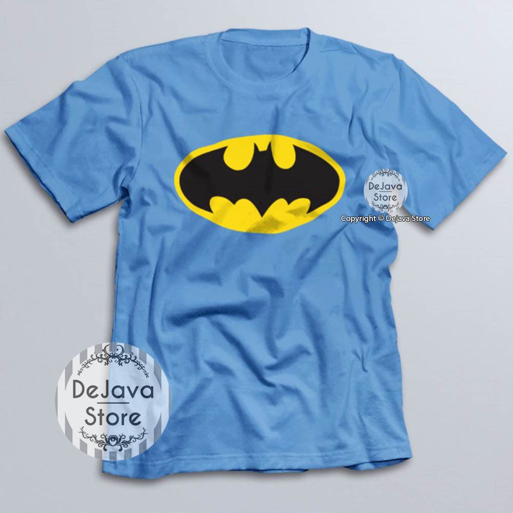 Kaos SUPERHERO BATMAN Baju Tshirt Distro Pria Wanita Unisex Original Cotton Combed 30s Populer | 034-4