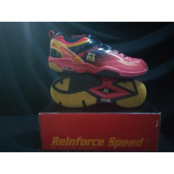 Sepatu Badminton / Bulu tangkis RS SUPER LIGA 800 RED BO292 CN BAT