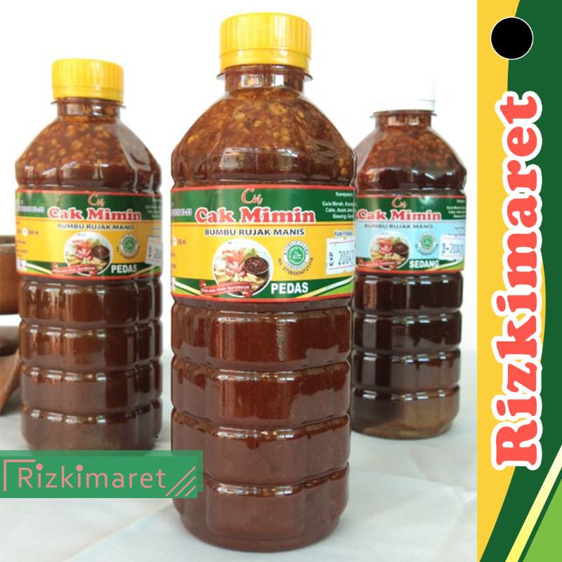 Bumbu Sambal Rujak Manis Cak Mimin Ml Shopee Indonesia