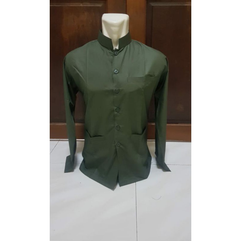 Baju Koko Allebas Haibah size XXL