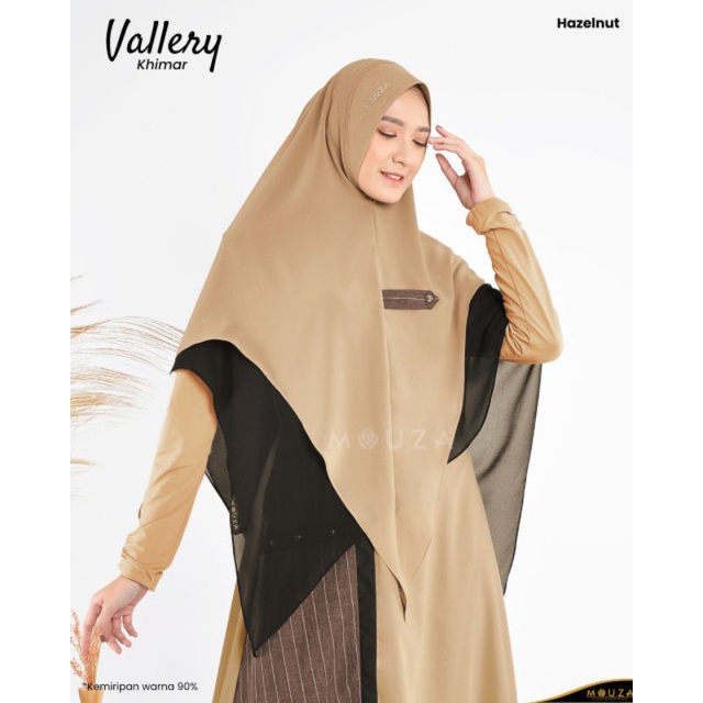 [Puby] KHIMAR VALLERY BY MOUZA INDONESIA | SARIMBIT TERBARU MOUZA 2022