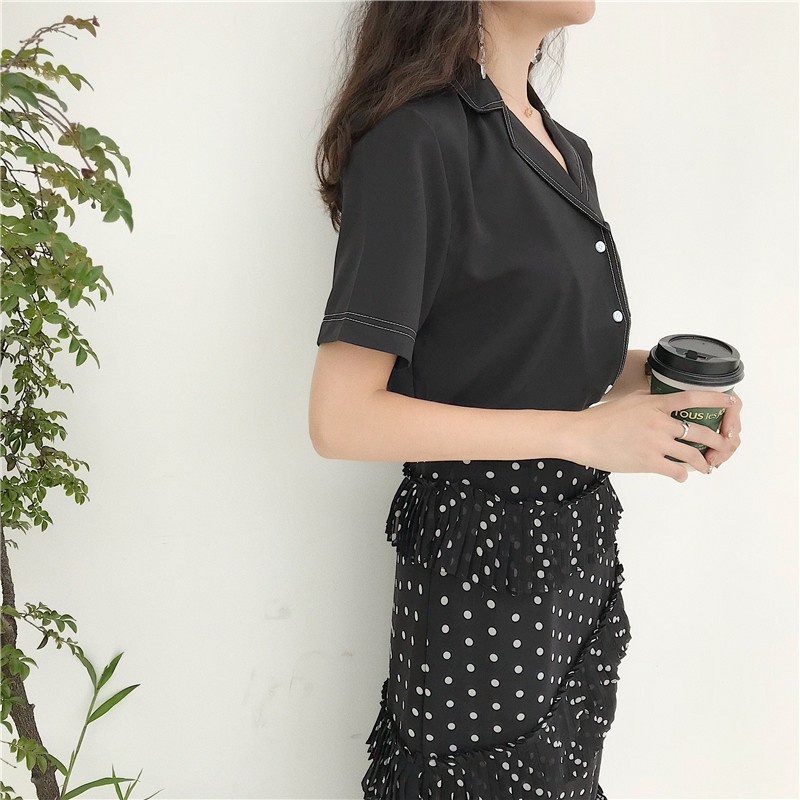 BEFAST - ZEC OOTD Wanita Kemeja NAFIS / Kem Casual Vintage / Kemeja Wanita Ala Style Korean / Kemeja Casual / Kemeja Keluaran Terbaru 2021 / Kemeja Formal