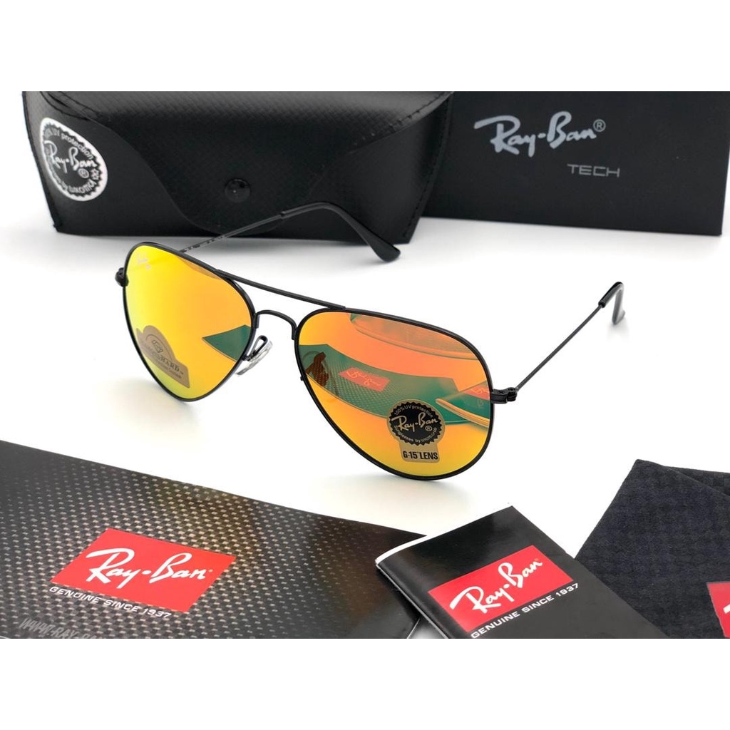 KACAMATA SPORT REYBAN AVIATOR POLARIZED ANTI SILAU ANTIRADIASI OUTDOOR INDOOR BERSEPEDA BERKENDARA M