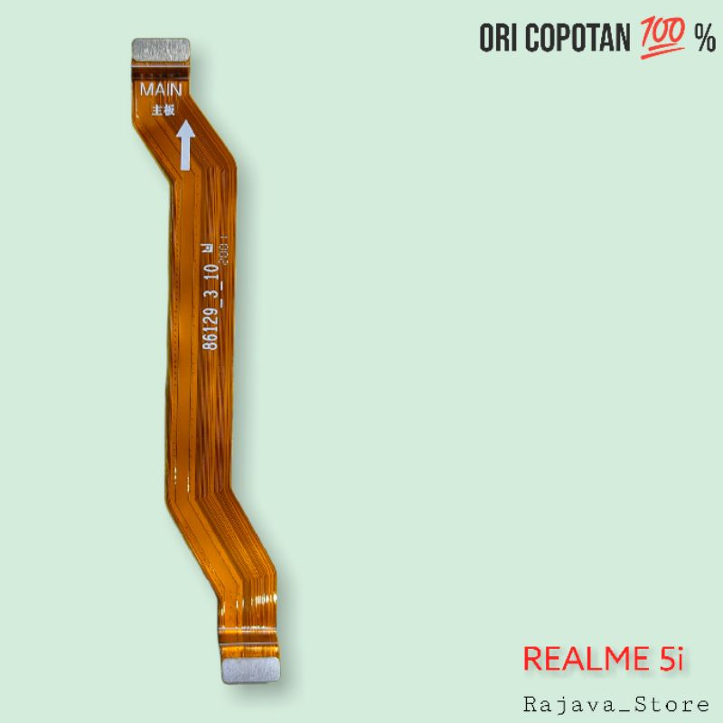 Fleksibel fleksible penghubung mesin UI realme 5i ori original cabutan copotan asli garansi normal