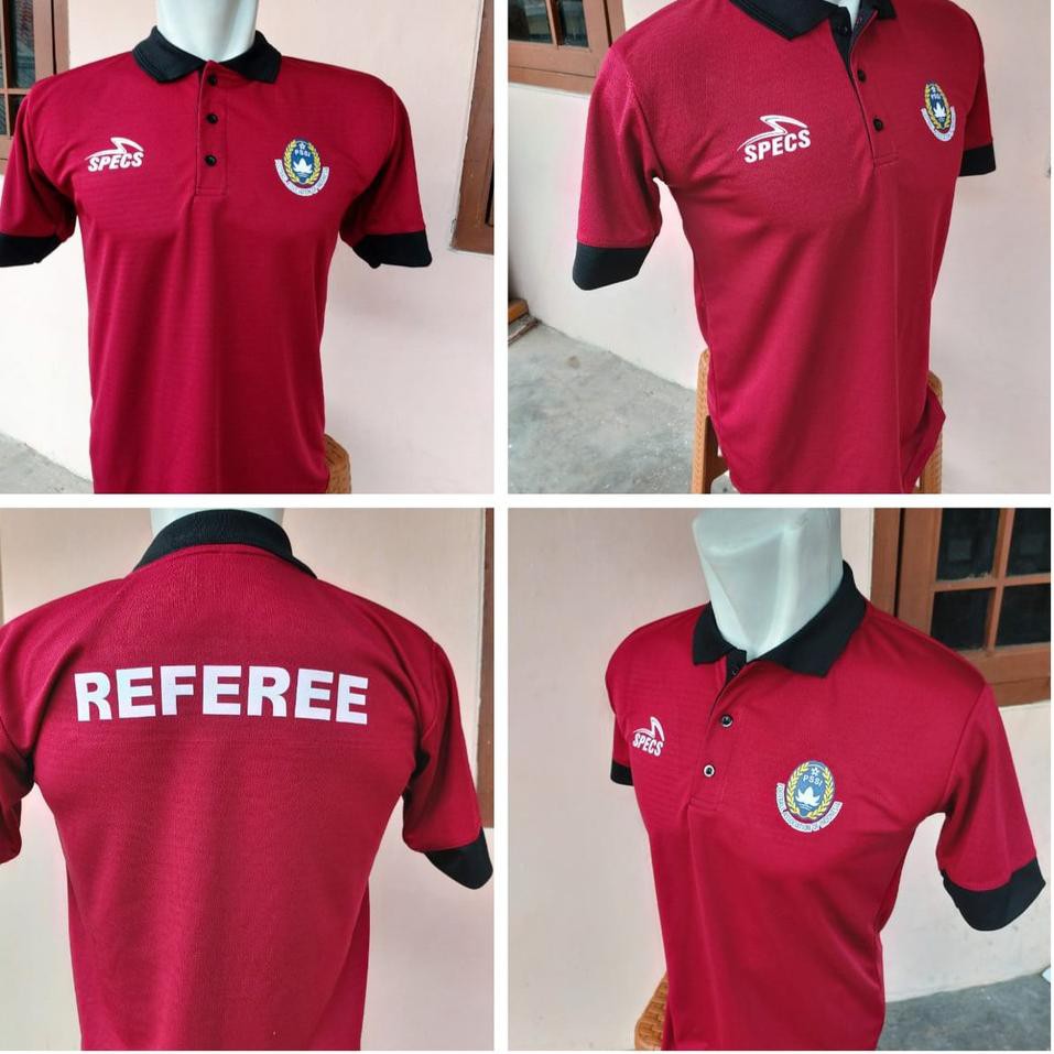 Koleksi Terbaru.. Baju WASIT Santai KERAH - PSSI - SPECS - REFEREE