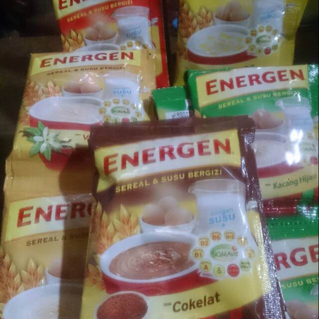 

ENERGEN sereal dan susu