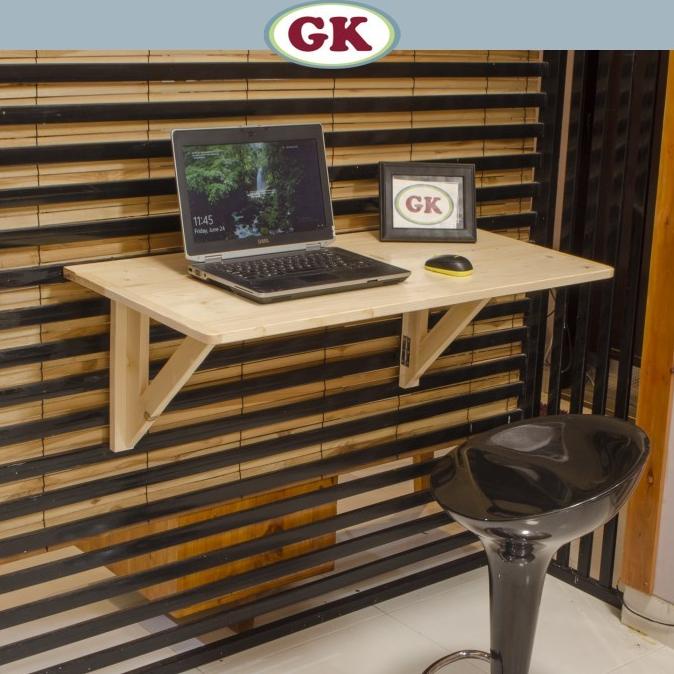 Meja lipat / meja dinding/ meja gantung kayu jati belanda ready terus