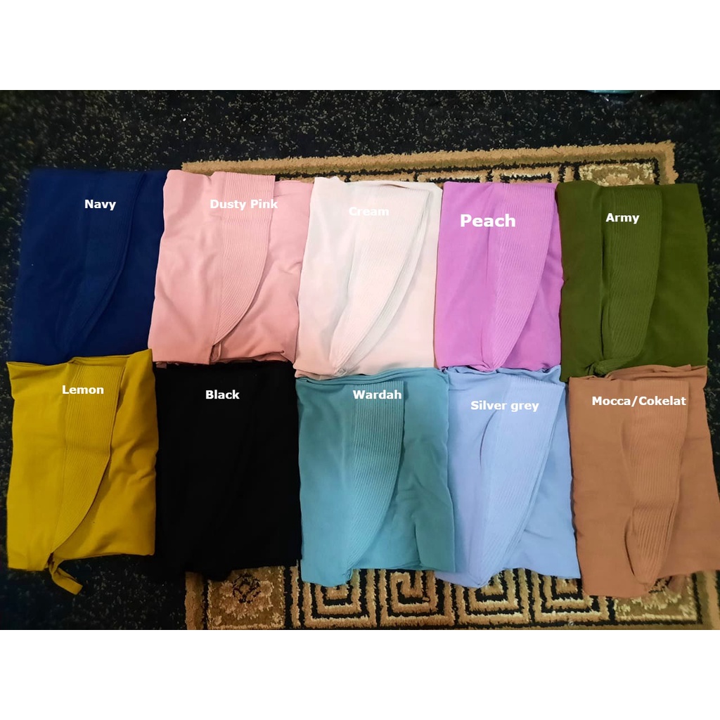 Khimar Yasmin Jersey Super By Anqueela