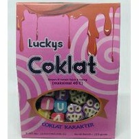 

coklat karakter kartun lebaran luckys coklat 225gr oleh oleh malang