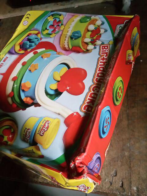 Fun Doh Birthday Cake / Fundoh Mainan Lilin Cetakan Kue Ulang Tahun Tl-756