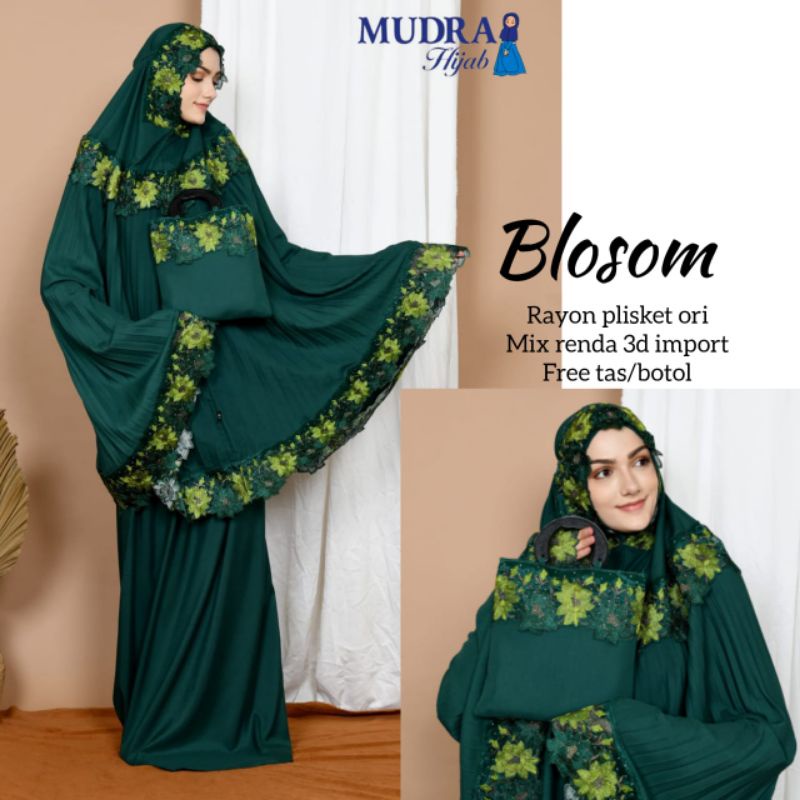 mukena blossom by mudra hijab