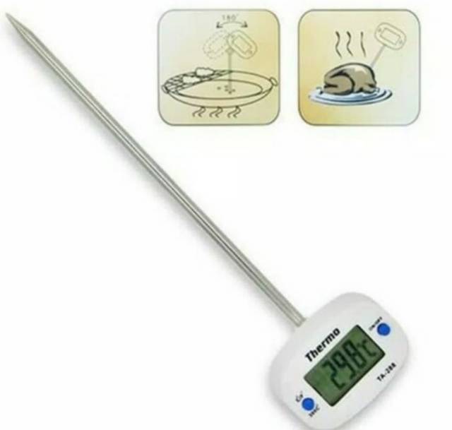 THERMOMETER MASAK PENGUKUR PANAS MAKANAN DIGITAL ELASTIS THERMOMETER 07