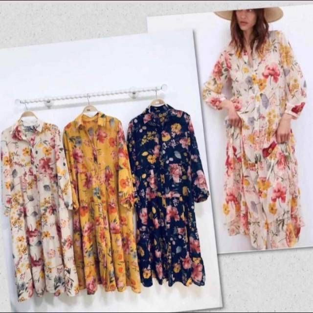 Tunik Zara Nagita Import bangkok