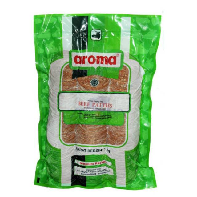 

Aroma/Malia Beef Patties (Peperoni)1Kg - Ar33011