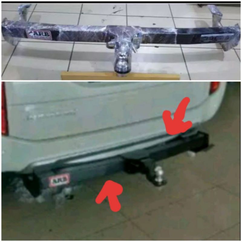 Towing Bar ARB Pengaman Bemper Belakang All New AVANZA Xenia Model Pendek