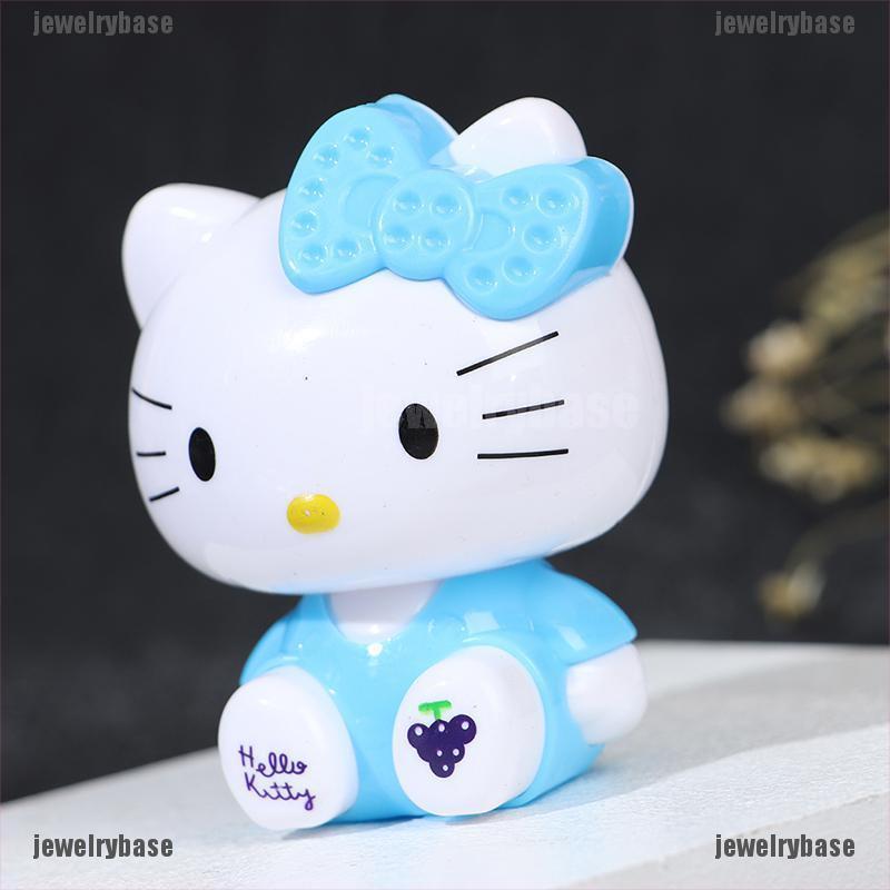 (Base) 4pcs Mainan Boneka Hellokitty Handmade Untuk Dekorasi